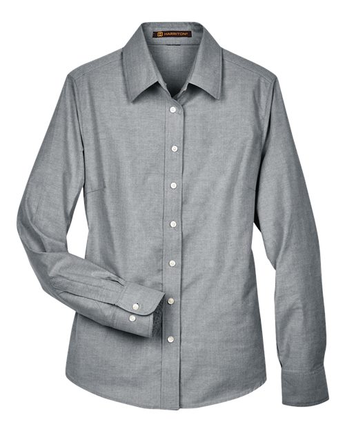 Women's Long Sleeve Oxford Dress Shirt - 14204