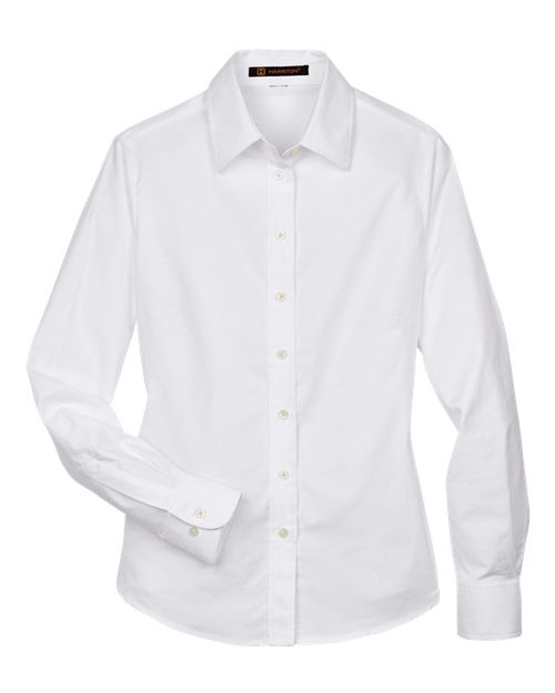 Women's Long Sleeve Oxford Dress Shirt - 14204