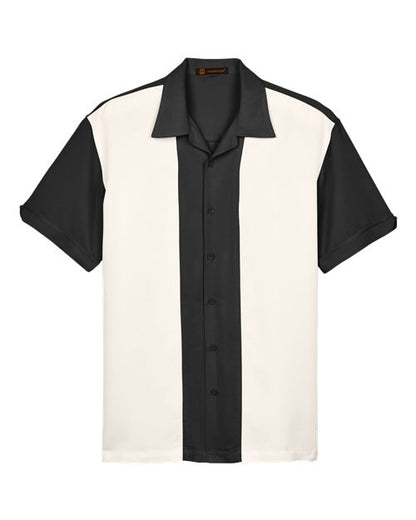 Men's Two-Tone Camp Shirt - 14440