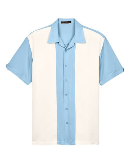 Men's Two-Tone Camp Shirt - 14440
