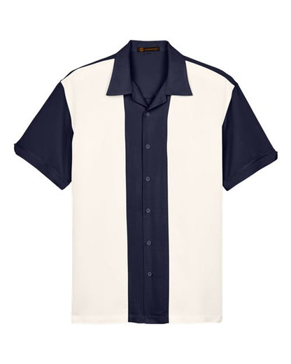 Men's Two-Tone Camp Shirt - 14440