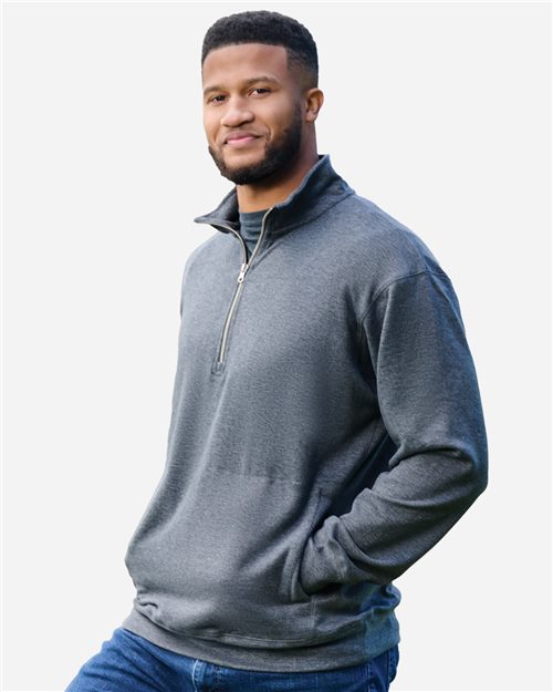 Unisex Electric Fleece Quarter-Zip Sweatshirt - 12528