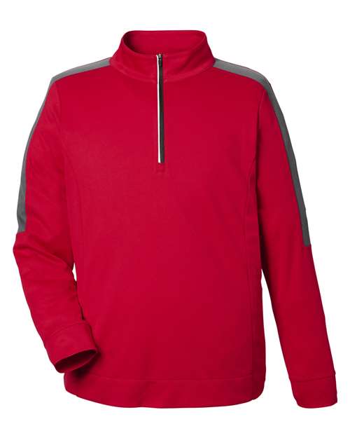 Men's Market Snag Protect Mesh Colorblock Quarter-Zip Pullover - 14504