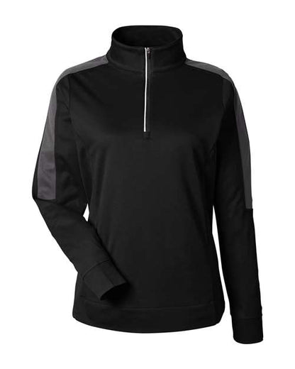 Women's Market Snag Protect Mesh Colorblock Quarter-Zip Pullover - 14490