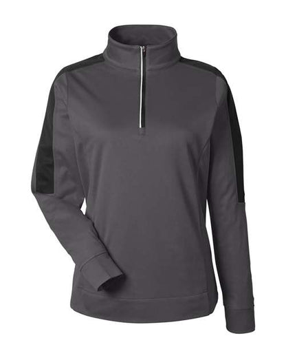 Women's Market Snag Protect Mesh Colorblock Quarter-Zip Pullover - 14490