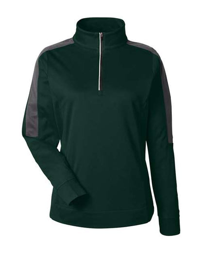 Women's Market Snag Protect Mesh Colorblock Quarter-Zip Pullover - 14490