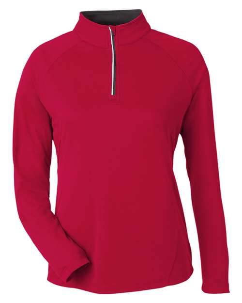 Women's Origin Performance Pique Quarter-Zip Pullover - 14489