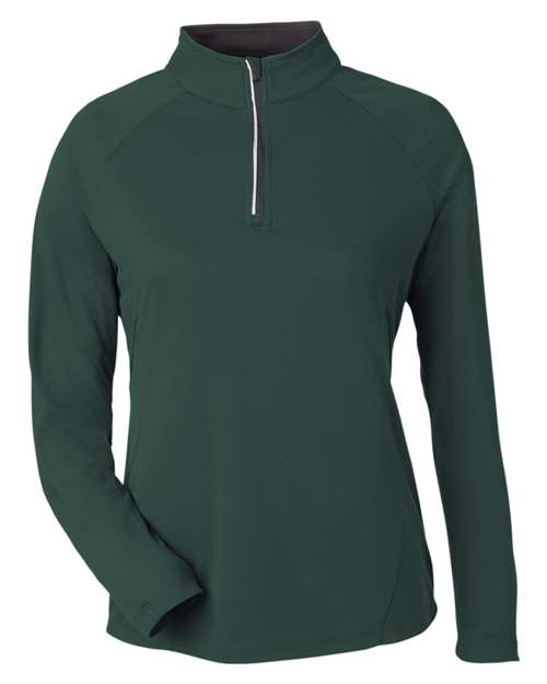 Women's Origin Performance Pique Quarter-Zip Pullover - 14489