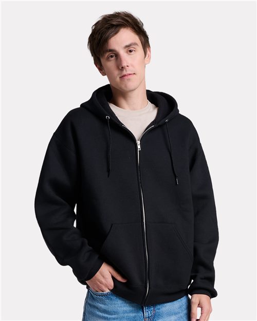 Unisex Rugged Full-Zip Hooded Sweatshirt - 12542
