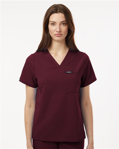 Women's Rhena Essential 1-Pocket Scrub V-Neck Top - 12642
