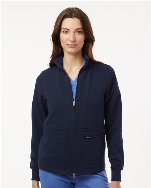 Women's Ceri Essential Full-Zip 6-Pocket Scrub Jacket - 12649