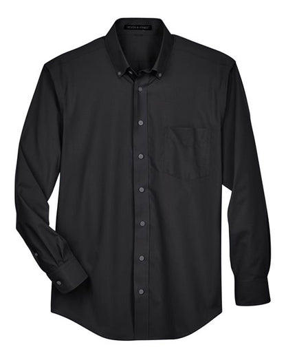 Men's Crown Collection® Broadcloth Woven Dress Shirt - 15658