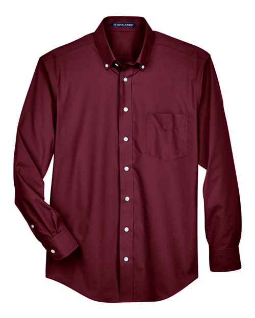 Men's Crown Collection® Broadcloth Woven Dress Shirt - 15658