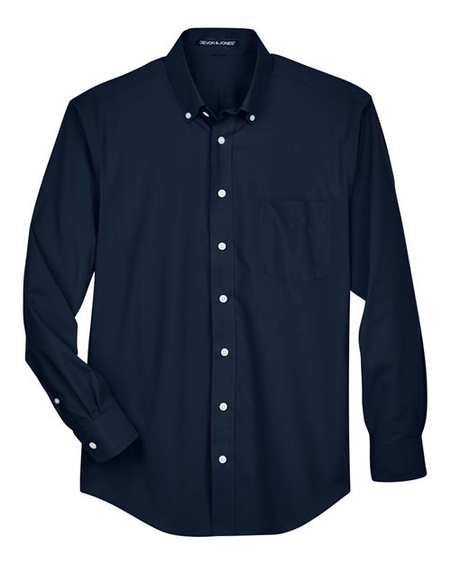 Men's Crown Collection® Broadcloth Woven Dress Shirt - 15658
