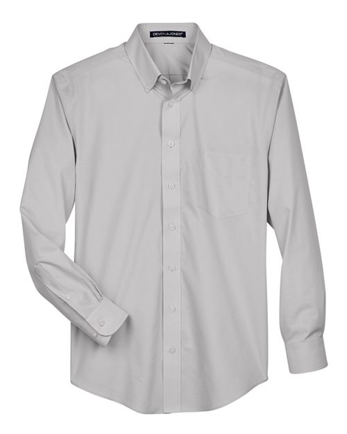Men's Crown Collection® Broadcloth Woven Dress Shirt - 15658