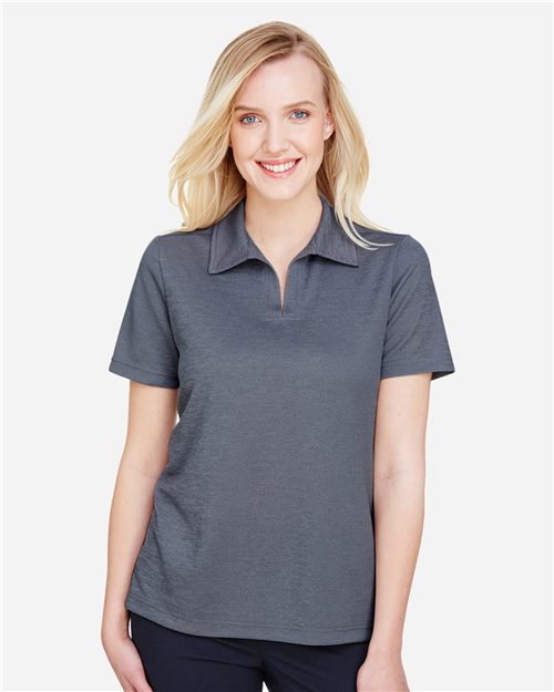 Women's CrownLux Performance® Address Melange Polo - 13197