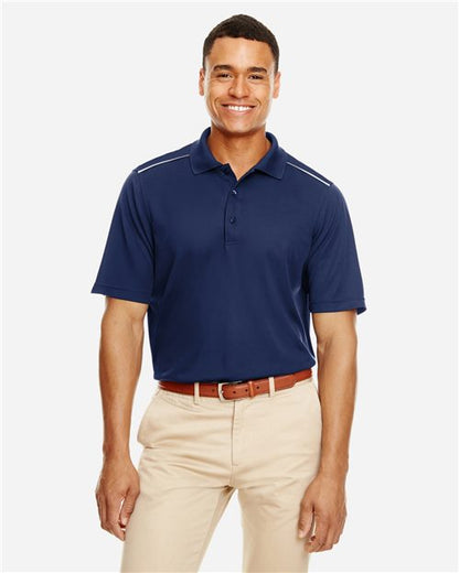 Men's Radiant Performance Piqué Polo with Reflective Piping - 13271