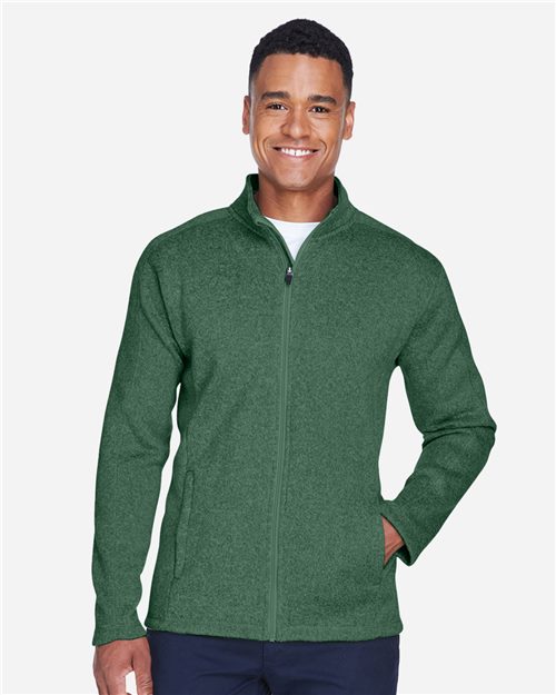 Men's Bristol Full-Zip Sweater Fleece Jacket - 13279