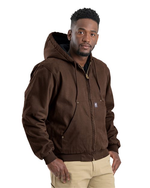 Men's Heartland Washed Cotton Duck Hooded Jacket - 13284