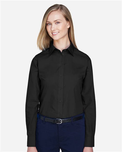 Women's Crown Collection® Broadcloth Woven Dress Shirt - 13316