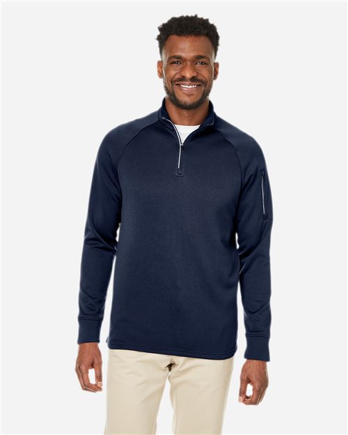 Unisex Fusion ChromaSoft™ Fleece Quarter-Zip Pullover - 13346