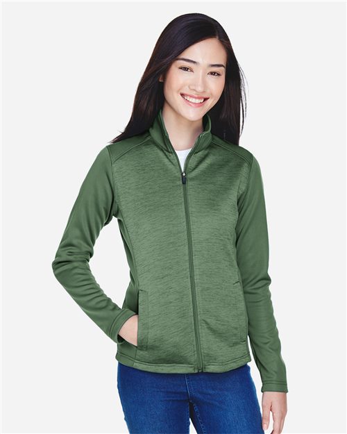 Women's Newbury Colorblock Mélange Fleece Full-Zip Jacket - 13361