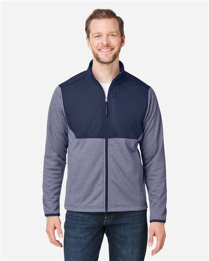 Men's Venture Heathered Stripe Hybrid Jacket - 13436