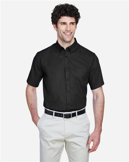 Men's Tall Optimum Short Sleeve Twill Dress Shirt - 13462