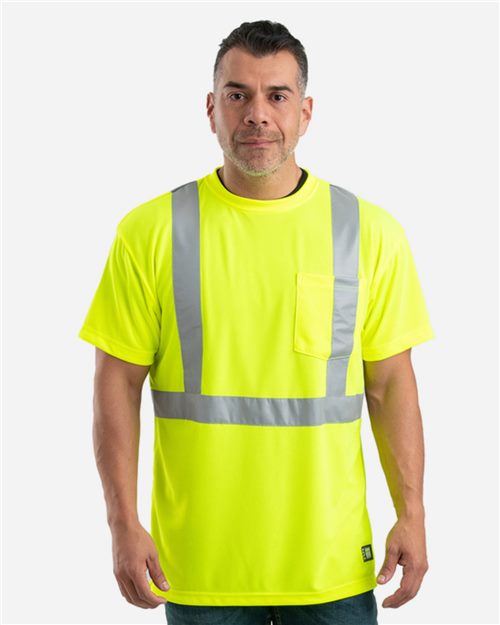 Men's Hi-Vis Class 2 Performance Pocket T-Shirt - 13492