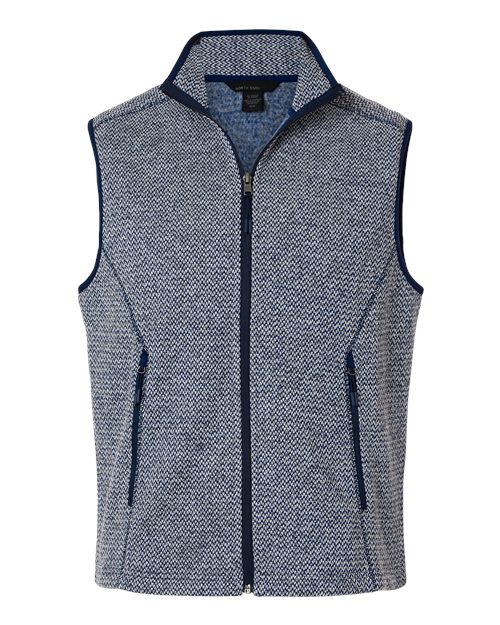 Men's Jasper Jacquard Fleece Vest - 16199