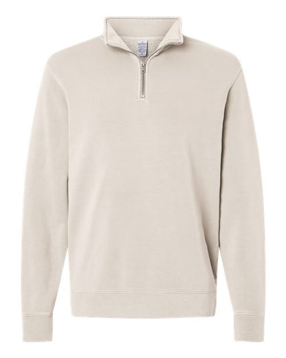 Unisex Pigment-Dyed Quarter-Zip Pullover - 16234