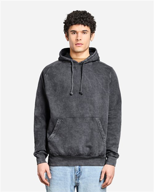 Unisex Vintage Raglan Hooded Sweatshirt - 13542