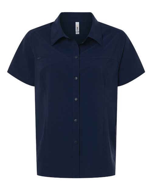Women's UltraUVP Shoreline Short Sleeve Staff Shirt - 16375