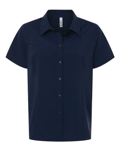 Women's UltraUVP Shoreline Short Sleeve Staff Shirt - 16375