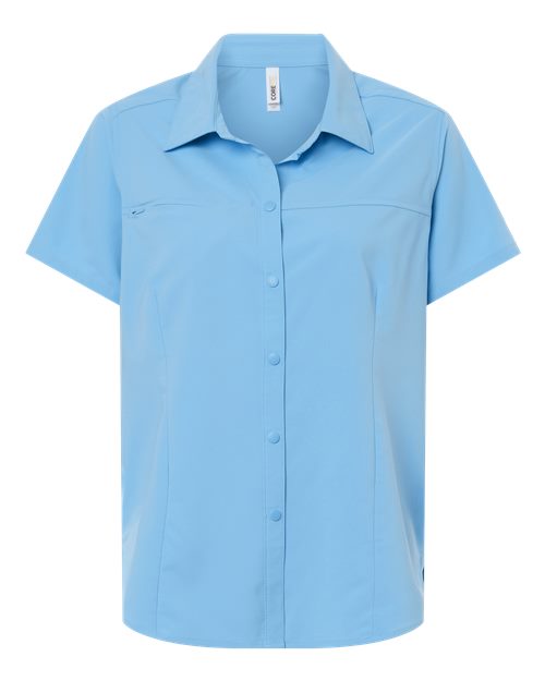 Women's UltraUVP Shoreline Short Sleeve Staff Shirt - 16375