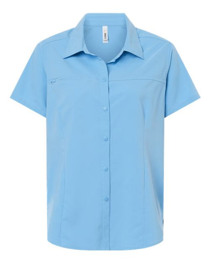 Women's UltraUVP Shoreline Short Sleeve Staff Shirt - 16375