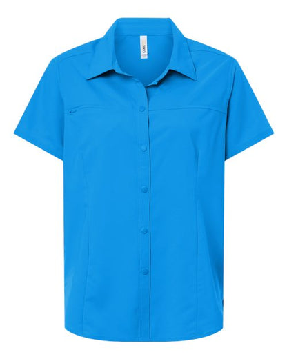 Women's UltraUVP Shoreline Short Sleeve Staff Shirt - 16375