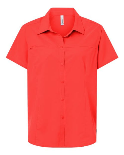 Women's UltraUVP Shoreline Short Sleeve Staff Shirt - 16375