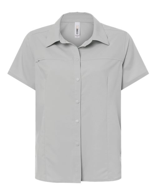 Women's UltraUVP Shoreline Short Sleeve Staff Shirt - 16375
