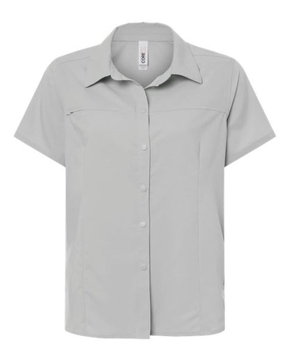 Women's UltraUVP Shoreline Short Sleeve Staff Shirt - 16375
