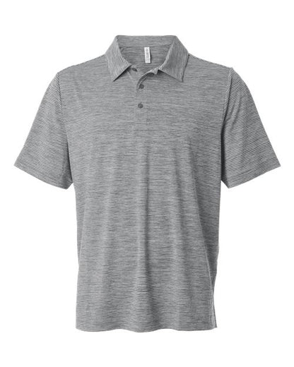 Men's Relay Heathered Stripe Polo - 16386