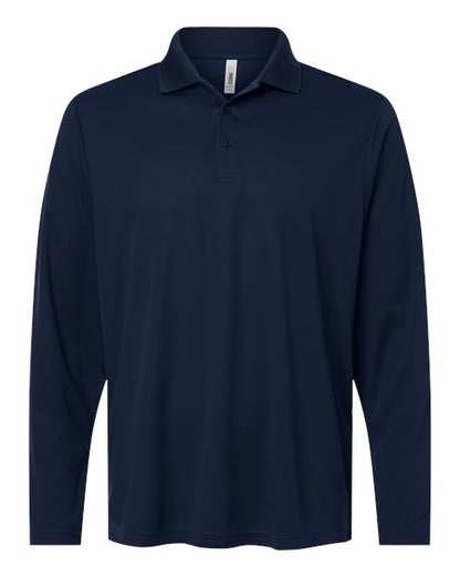 Men's Nova Performance Long Sleeve Pique Polo - 16387