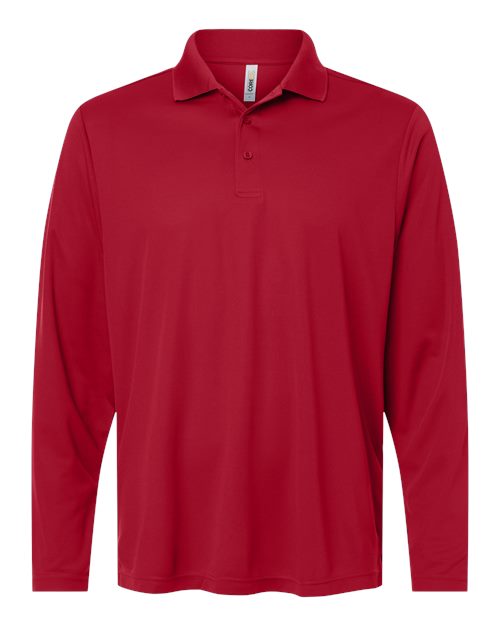 Men's Nova Performance Long Sleeve Pique Polo - 16387