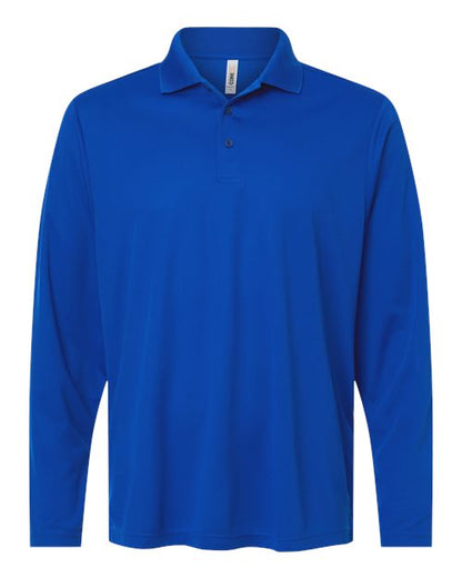 Men's Nova Performance Long Sleeve Pique Polo - 16387