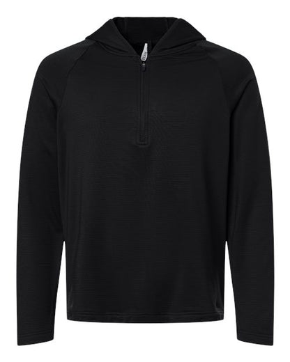 Men's Qualify Quarter-Zip Hooded Pullover - 16391