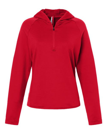 Women's Qualify Quarter-Zip Hooded Pullover - 16394