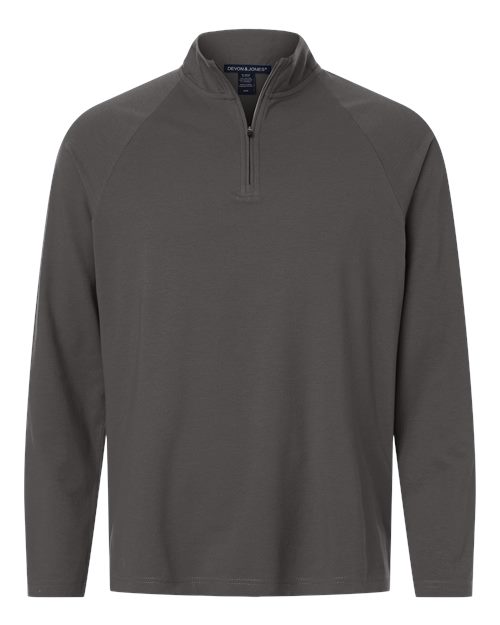 Men's Seaton Pebble Textured Quarter-Zip Pullover - 16397