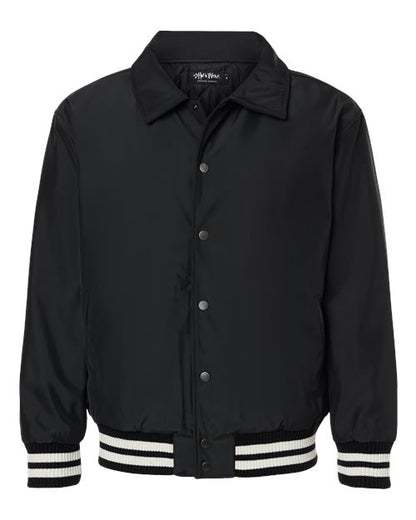 Unisex Collared Varsity Jacket - 16325