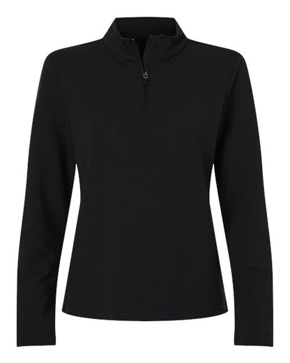 Women's Stretch Quarter-Zip Fleece Pullover - 16437