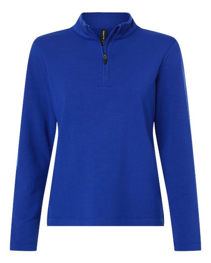 Women's Stretch Quarter-Zip Fleece Pullover - 16437